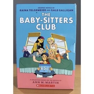 The Baby-Sitters Club 1-7 Graphic Novel Box Set Raina Telgemeie